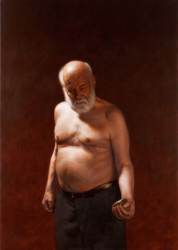 &raquo;Der Anarchist&laquo; 2013, oil on canvas, 140 x 100 cm