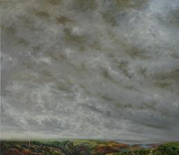 &raquo;Anspruch auf Gl&uuml;ck&laquo; 2015, oil on canvas, 130 x 150 cm