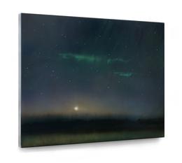 Clemens Tremmel, aurora, 2026. oil on aluminium, 80 cm x 90 cm x 5 cm