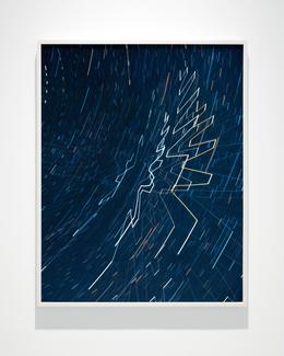&raquo;Starlight Drawing (Track)&laquo; 2017 . Lightjetprint auf Dibond. 101.6 cm x 81.28cm