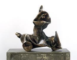 »Esel« 2013, bronze, 45 x 53 x 31 cm