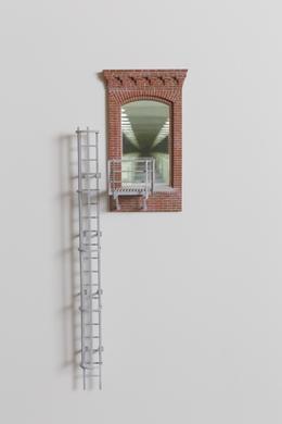 »Dernier étage« 2014, mixed media, 17 x 26 x 34 cm