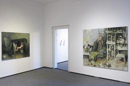 Kai Klahre »Arsenal« Ausstellungsansicht . maerzgalerie Berlin