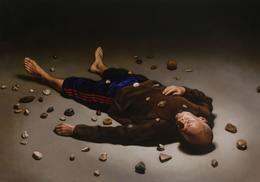 &raquo;Das Ritual&laquo; (detail) 2014, oil on canvas, 130 x 200cm