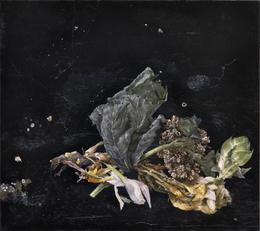 Sebastian Schrader &raquo;Untitled&laquo; 2021. &Ouml;l auf Leinwand. 80 x 90 cm