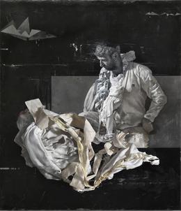 Sebastian Schrader »Untitled« 2021 . oil on canvas . 150 x 130 cm