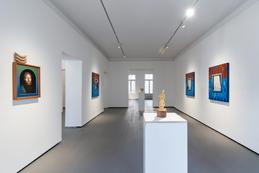 Sebastian Neeb &raquo;Geschindel&laquo; exhibition view REITER | Berlin 2023