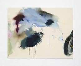 Helen Hu, A Field Unfolding, 2026. acrylic on canvas, 100 cm x 130 cm